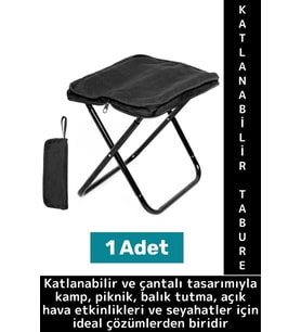 Premium Seyahat Kamp Piknik Balık Outdoor Dayanıklı Gövde Hafif Çanta Boy Katlanabilir Çanta Tabure (Çok Renkli)