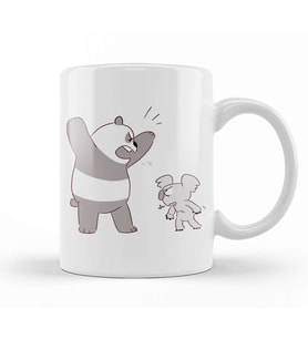 Nom Nom We Bare Bears 05 Kupa Bardak Porselen
