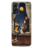 Infınix Hot 12 Kılıf Resimli Desenli Baskılı Silikon Dog And Girl 1358