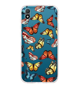 PrintiFy Huawei Y5 2019 ile Uyumlu Water Color 2  Kamera Korumalı Şeffaf  Kılıf