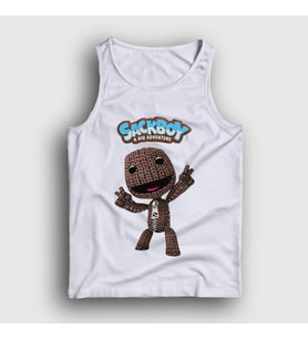 Presmono Unisex Beyaz Sign Sackboy A Big Adventure Atlet 544930tt (Beyaz)