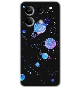 Xiaomi Redmi Note 13 Pro 5G Kılıf HD Desen Baskılı Kılıf - Samanyolu Galaksi
