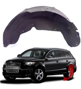 Audi Q7 2010-2015 Sol Arka Çamurluk Davlumbazı Halı 4L0810171C