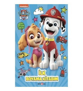 Paw Patrol İlk Boyama Kitabım