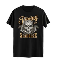Dijital Baskılı Unisex Tshirt, Günlük Kullanıma Uygun Pamuklu Regular Tshirt (Siyah)