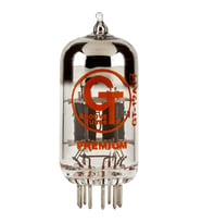 Groove Tubes 5550112395 GT-12AY7 Select Preamp Lamba Vintage Fender Amfiler İçin Düşük Kazançlı Yumuşak Ton Tüpü