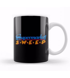 Retro Supermarket Sweep Kupa Bardak Porselen