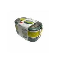 VAGONLİFE Paslanmaz Çelik Lunchbox 900 ml Çift Katlı VGN 6729 Yeşil