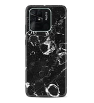 Xiaomi Poco X3 Pro M4 Pro X4 Pro C40 10C Kılıf Desenli Silikon Black Hole Marble 1387