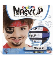 Carioca Yüz Boyası 6 Gr.x 3 Renk Carnival 43050