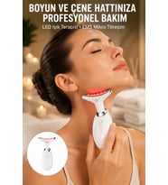 Kırışıklık Azaltıcı LED Işık Cilt Bakım Aleti 7 Renk Yeni Nesil