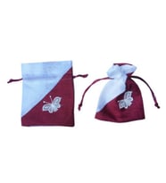 Kese çuval kelebekli kırmızı 12*14cm p20-