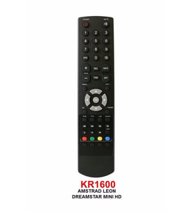 AMSTRAD LEON-DREAMSTAR MİNİ HD-SUPERMAX JUMBO PLUS HD-ARNİX MİNİ HD KUMANDA Kr1600(uyumlu) (Siyah)