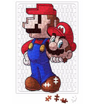 Mario Pixel Puzzle 240 Parça Yapboz