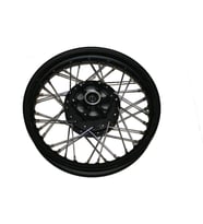 MONDİAL RX3 ENDURO ARKA JANT TELLİ KOMPLE SİYAH ORJ