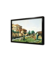 Osmanlı Hamdi Bey Evi Çerçeveli Mdf Tablo