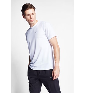 Erkek Kısa Kol T-Shirt 25S-1298-25B (Beyaz)