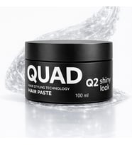 Lexroo Q2 Shiny Look Saç Şekillendirici Pasta - Parlak Görünüm - Güçlü Tutucu - Unisex - 100 ml