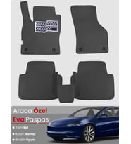 TESLA MODEL 3 (2021-2025) Uyumlu EVA Paspas Tam Set–Oto Paspas,Araca Özel,Kolay Montaj
