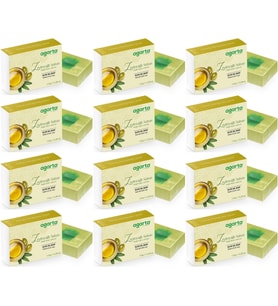 Agarta El Yapımı Doğal Sabun 150GR Zeytinyağlı (12 Li Set)