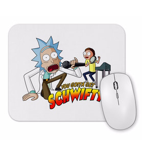 Rick and Morty Müzik Karoeke Mouse Pad