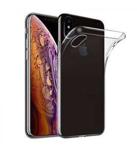 Apple iPhone XS 2.0 MM Korumalı Silikon Kılıf Şeffaf
