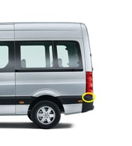 VW Crafter 2006-2016 Sol Arka Stop Alt Plastik Çıtası 2E1807417