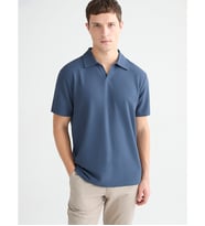 LC WAIKIKI İndigo Polo Yaka Erkek Tişört
