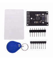 13.56Mhz RFID Okuyucu Modül+Kart+Anahtarlık Mini NFC Manyetik Kart Etiket Okuyucu Personel Takip