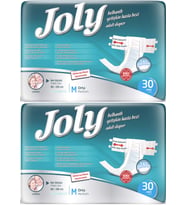 Joly Yetişkin Bezi Bel Bantlı M - Orta - Medium 60 Adet