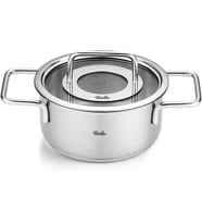 Fissler Pure Collection Cam Kapak Derin Tencere 16 Cm