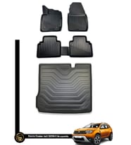 Dacia Duster 4x2 3D Havuzlu Paspas Ve Bagaj Havuzu İkili Set