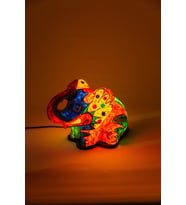 Lumino Elephant Acrylic Poppy (Çok Renkli)