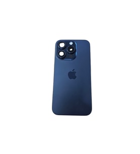 Uyumlu İphone 15 Pro Dolu Kasa Çıkma Ürün Bataryasız Hatasız - Mavi