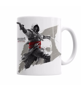 Assassin Creed Black Flag  Kupa Bardak Porselen