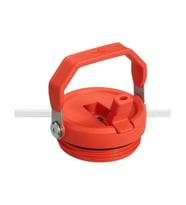 The Iceflow Flip Straw Pipetli Termos 0,89 L Mor/Turuncu  1210001965041