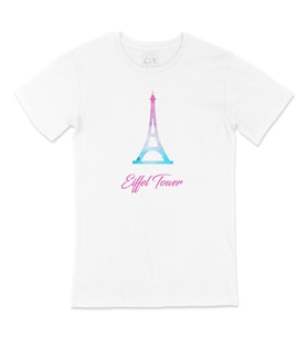 Eiffel Tower Tişört