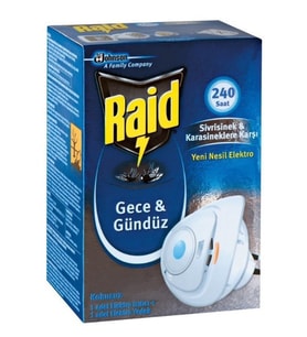 Raid Gece Gündüz Yeni Nesil Elektro Isıtıcı Cihaz Yedekli