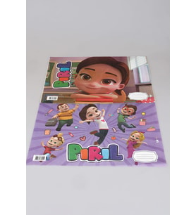 DEKOMUS İLE YENİ SEZON LİSANSLI PIRIL 2'Lİ BESLENME ÖRTÜSÜ