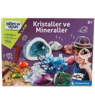 Clementoni 64964 Bilim ve Oyun Mineraller ve Kristaller