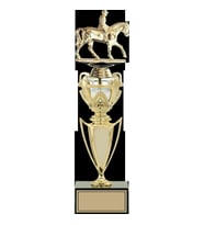 ODAK KUPA - Figürlü Kupalar - At / Binici Figürlü Kupalar FG-044 C - 37 cm