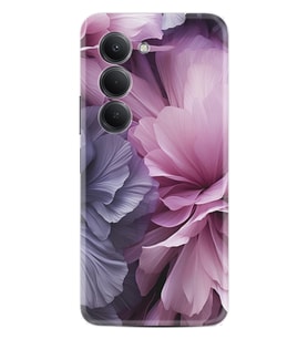 Xiaomi Redmi 15 Kılıf Boutique Baskılı Resimli Çiçek Mor Pcode -028