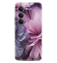 Xiaomi Redmi 15 Kılıf Boutique Baskılı Resimli Çiçek Mor Pcode -028