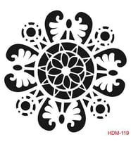 Cadence Home Decor Midi Stencil Boyama Şablonu 25x25 cm. HDM-119 