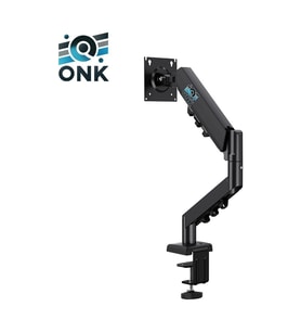 VONTECH EF80 17-32" Gaz Amortisörlü Tekli Monitör Yükseltici (Siyah)