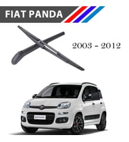 OTOZET Fiat Panda Arka Silecek Kolu ve Süpürgesi Takım 2003 - 2012