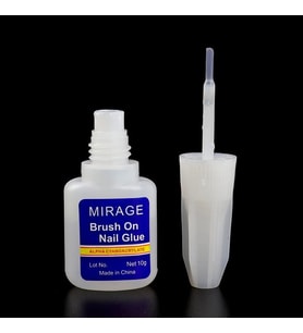 TİPS YAPIŞTIRICISI FIRÇALI 0.36OZ PROFESYONEL SALON TİPİ MAKSİMUM HIZLI YAPIŞTIRICI