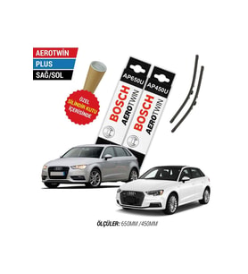 Audi A3 Silecek Takımı (2013-2020) Bosch Aerotwin Plus
