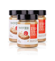 Wefood Şekersiz Sade %100 Fıstık Ezmesi 300 gr 3'lü