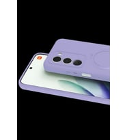 Pilelistore   Xiaomi Redmi 15 4G Regal Magsafe Standlı Kapak - Lila